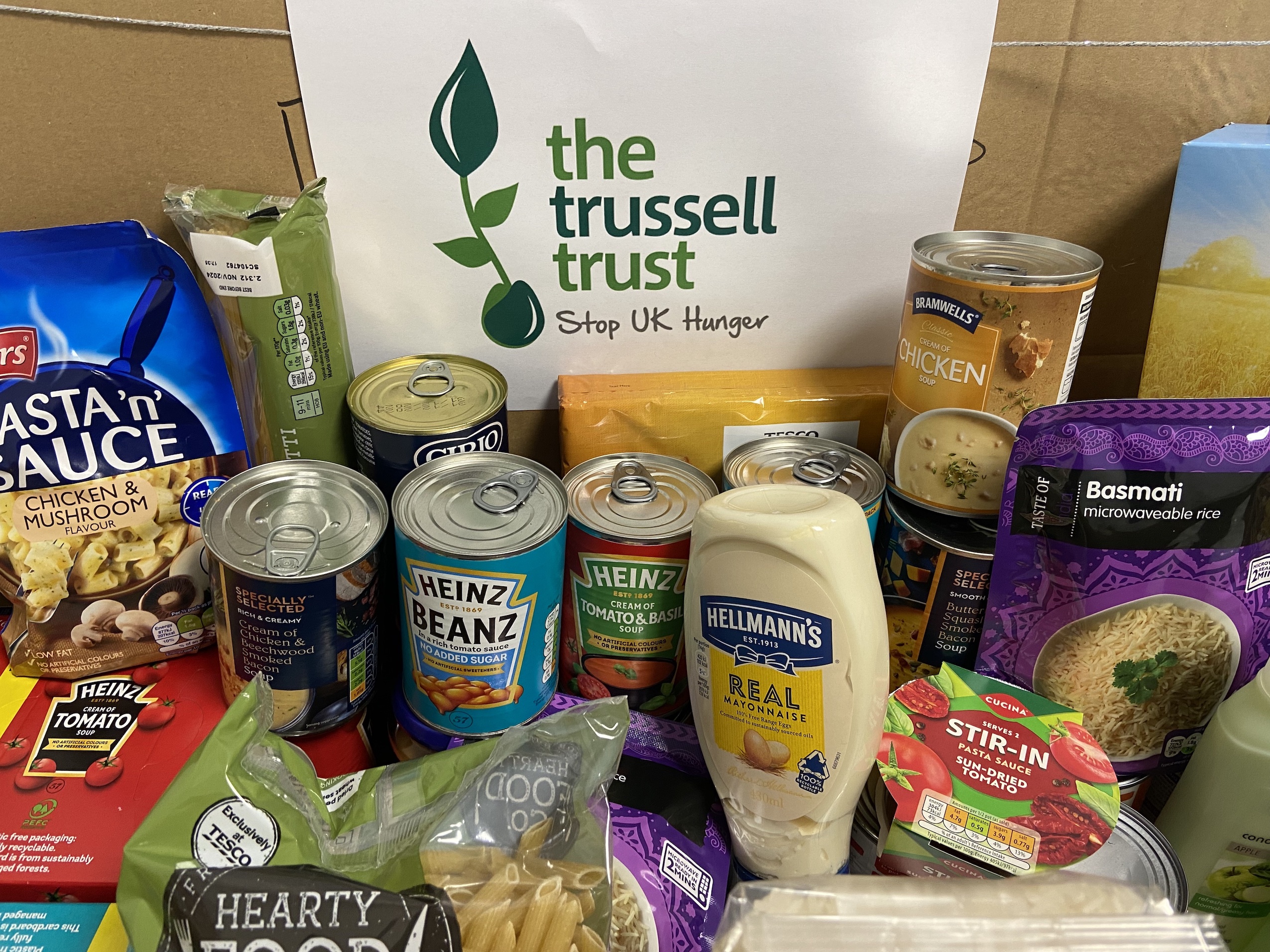 Triton Group Food Collection For The Trussell Trust
